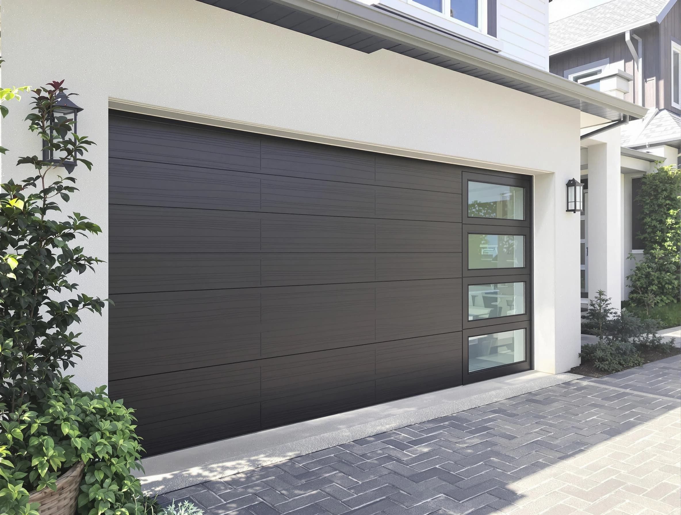 Custom garage door installation by Highland Springs Garage Door Repair in Highland Springs