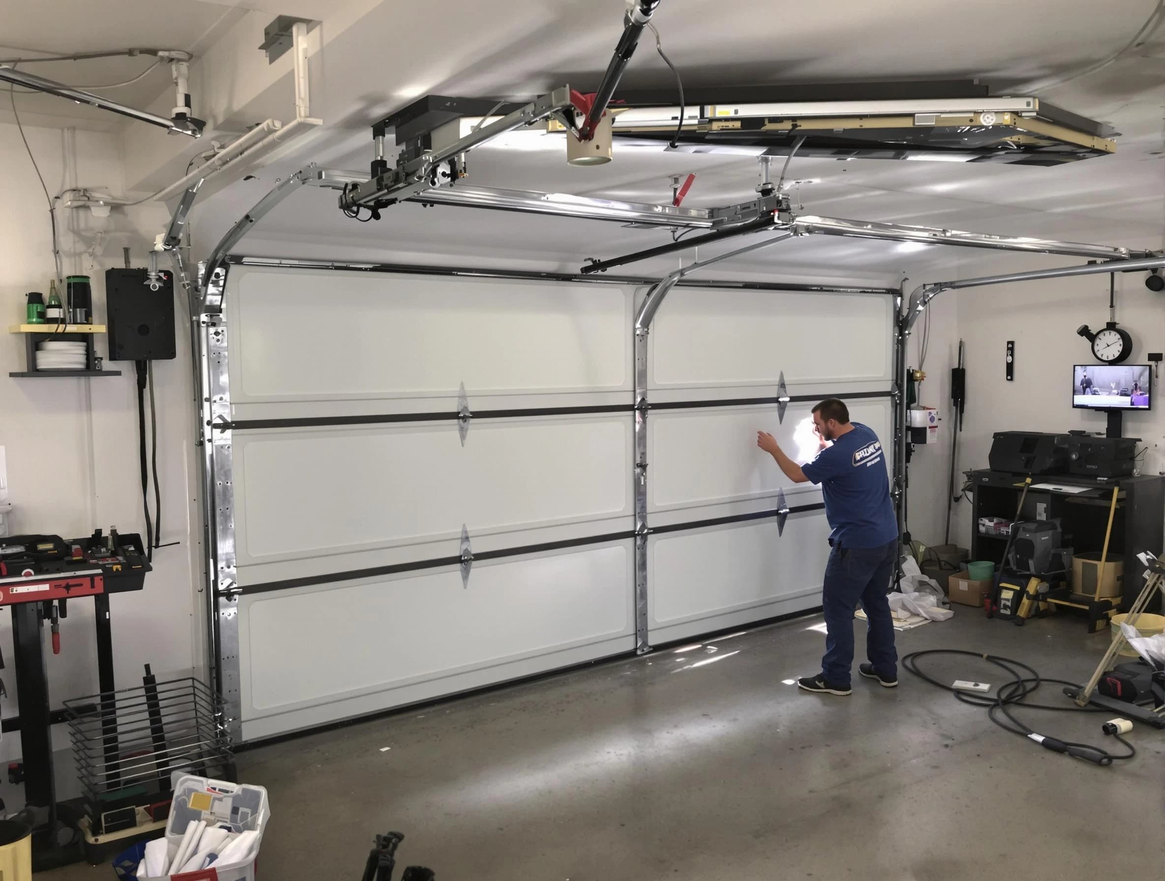Professional garage door repair service by Highland Springs Garage Door Repair in Highland Springs