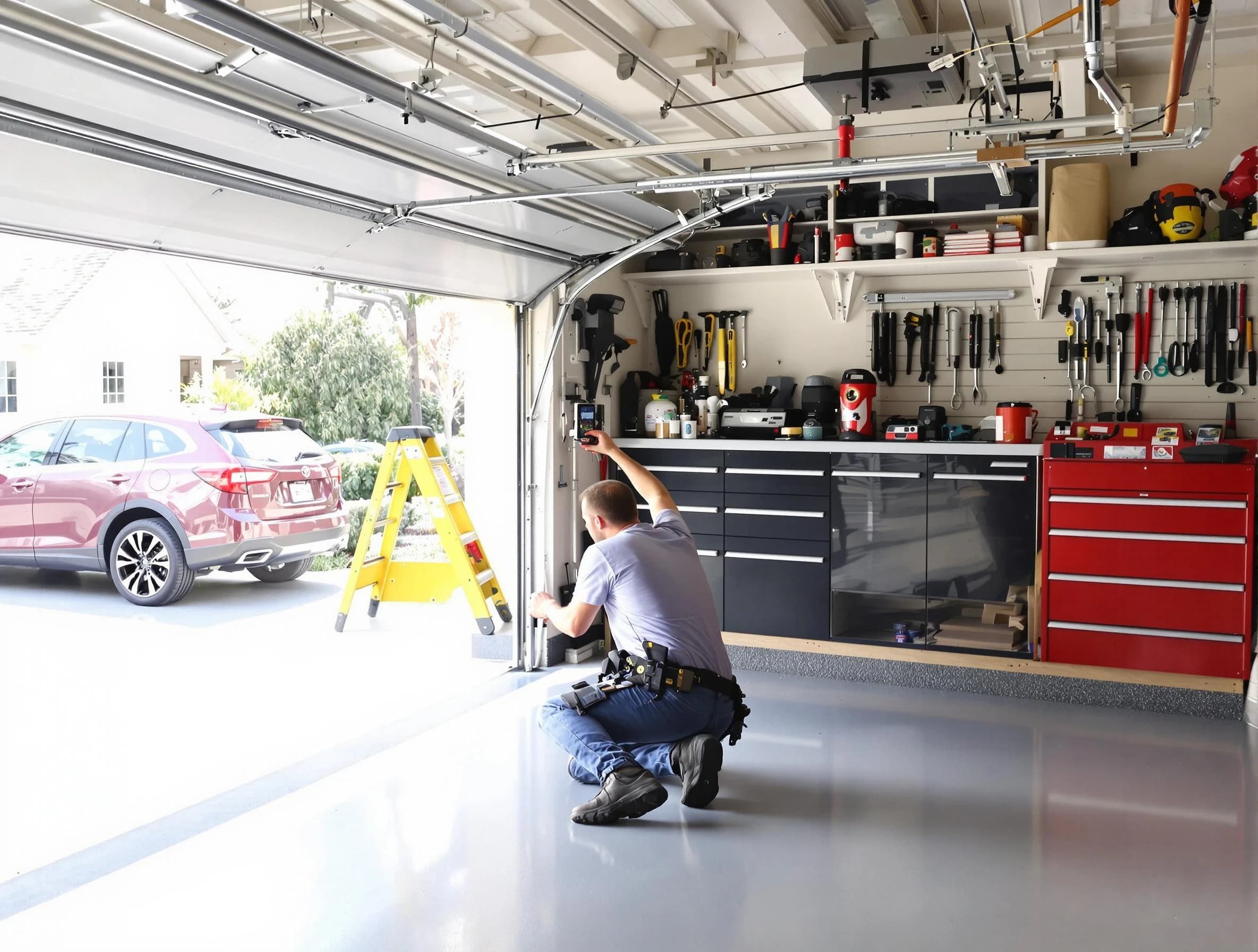 Local garage door repair service by Highland Springs Garage Door Repair in Highland Springs