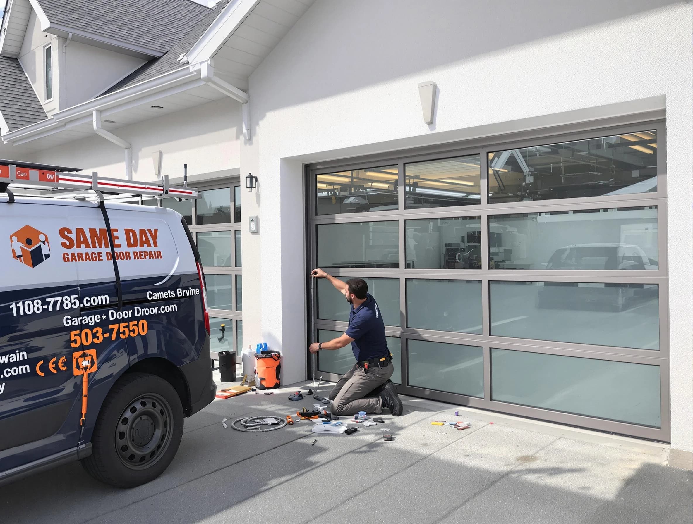 Same-day garage door repair service by Highland Springs Garage Door Repair in Highland Springs